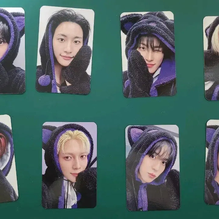 [BUNJANG] ATEEZ 8 Members Unofficial Photocard Set / ATEEZ 에이티즈 맴버 포카 8맴버 포토카드 ((정식포카아닙니다))