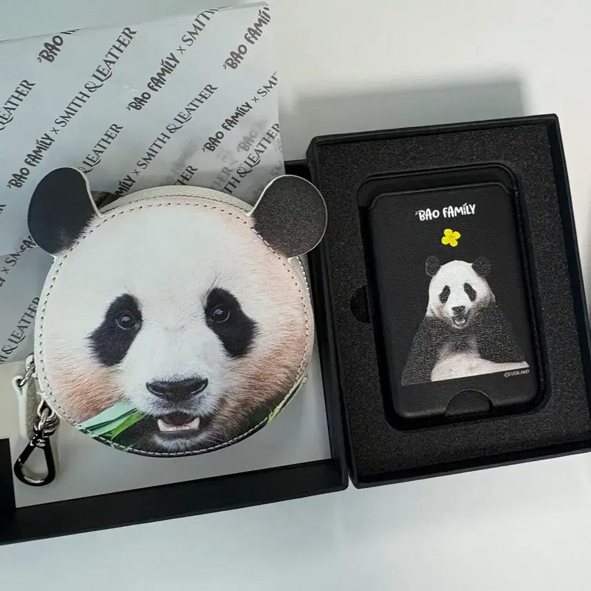 [BUNJANG] Fu Bao Coin Purse &amp; Magnet Bundle Set / 푸바오 동전지갑 마그넷 일괄