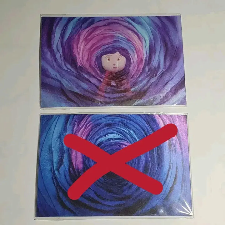 [BUNJANG] Coraline Lenticular Postcard / 코렐라인 렌티큘러 엽서
