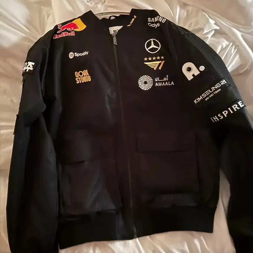 [BUNJANG] T1 2025 Worlds Jacket L Unworn No-Marking / 티원 T1 유니폼 25 월즈 자켓 L 미착용 노마킹