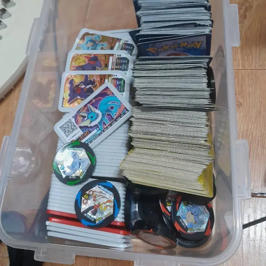 [BUNJANG] Pokemon Card and Chip Bundle / 포켓몬 카드&amp;칩 일괄판매