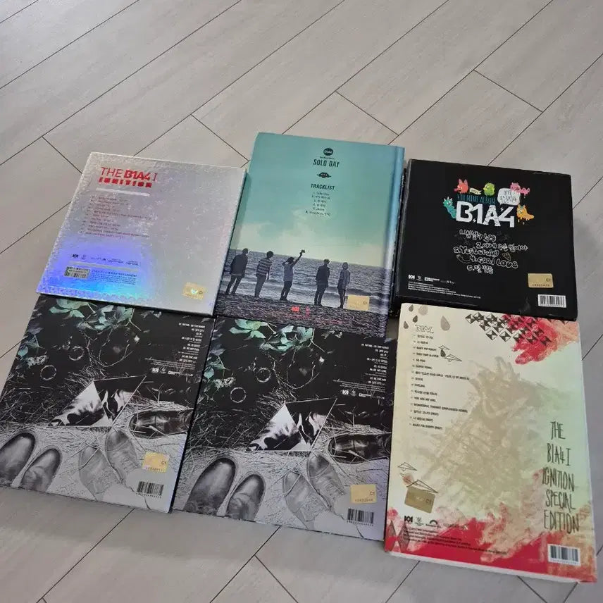 [BUNJANG] B1A4 Autographed Album Bundle Set / 친필사인 B1A4 앨범 일괄 판매 배송비포함