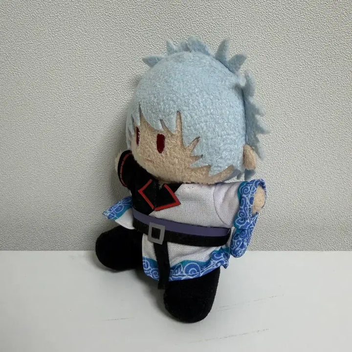 [BUNJANG] Gintama Gintoki "Ginsan" Kutsurogi Nuii Keychain Plush / 은혼 긴토키 긴상 요리누이 키링 인형