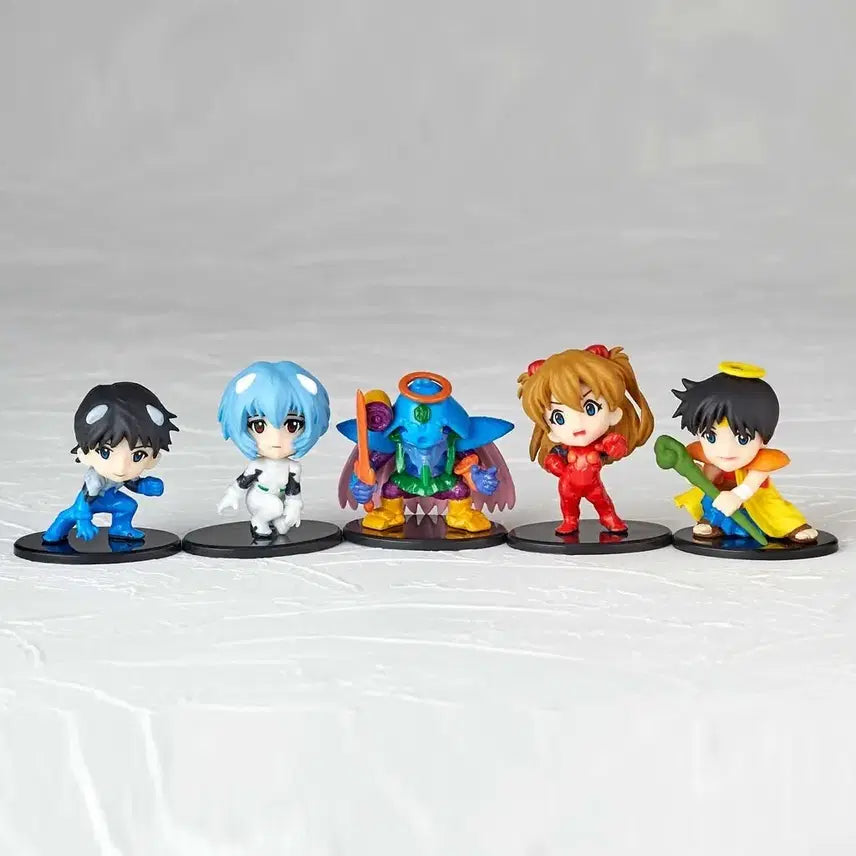 [BUNJANG] Bandai Bikkuriman x Evangelion 7-Piece Full Set / 반다이 빅쿠리맨 X 에반게리온 7종 풀세트