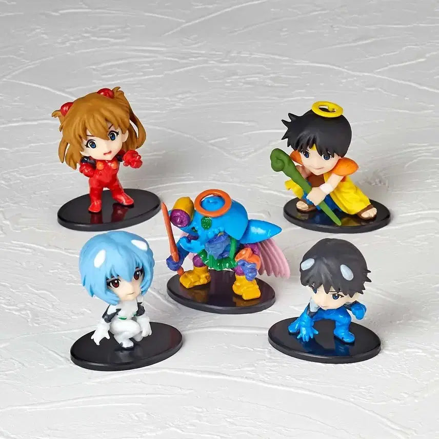 [BUNJANG] Bandai Bikkuriman x Evangelion 7-Piece Full Set / 반다이 빅쿠리맨 X 에반게리온 7종 풀세트