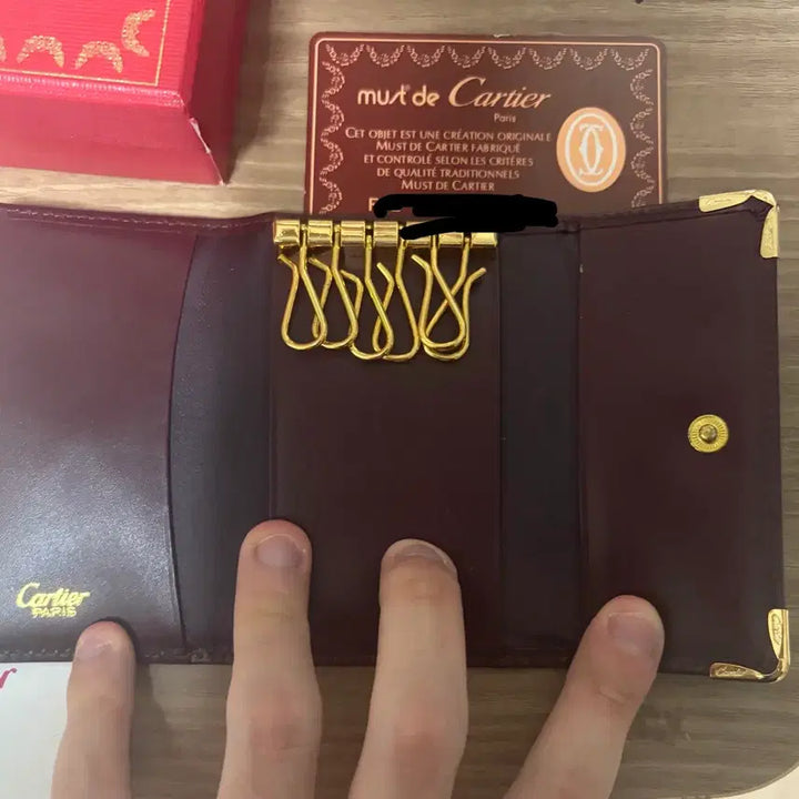 [BUNJANG] Cartier Vintage Key Case (1980s-1990s) / 1980~90년 빈티지 까르띠에 키케이스 미사용품
