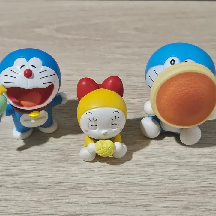 [BUNJANG] Authentic Doraemon Figure Set (3 Types) / 정품 도라에몽 피규어 3종 일괄