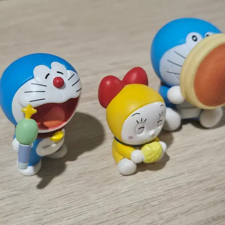 [BUNJANG] Authentic Doraemon Figure Set (3 Types) / 정품 도라에몽 피규어 3종 일괄