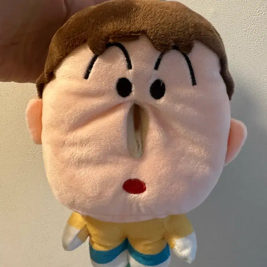 [BUNJANG] Gomdol Face Tissue Case Keychain New / 맹구 얼굴 모양 티슈 케이스 키링 새상품