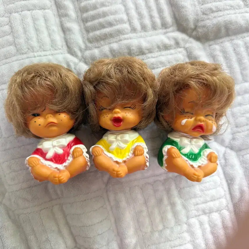[BUNJANG] Vintage Crying Doll Bundle Set / 고전 인형/ 고전 우는 인형 일괄