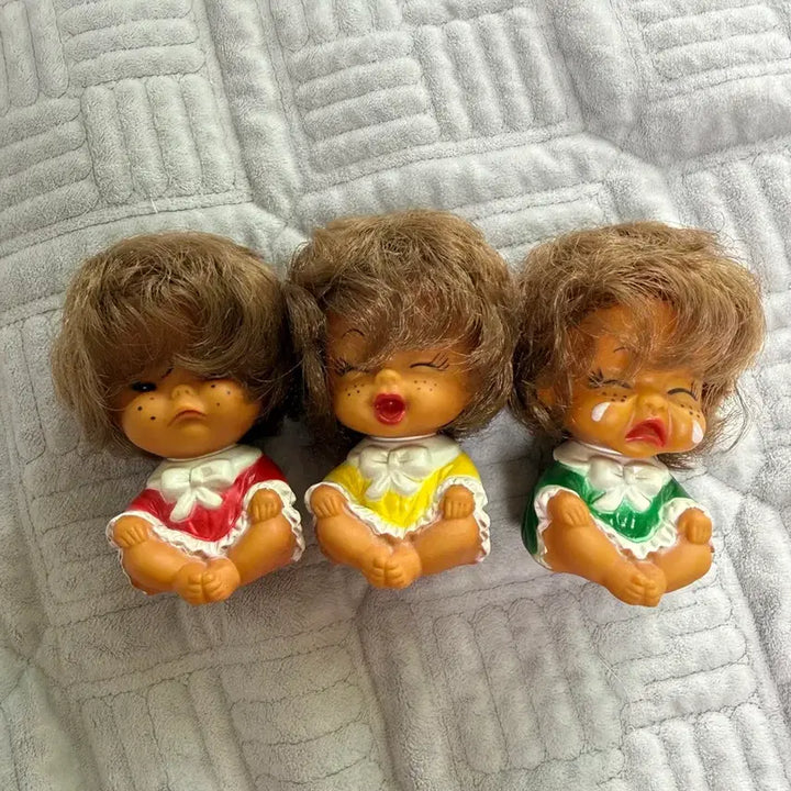 [BUNJANG] Vintage Crying Doll Bundle Set / 고전 인형/ 고전 우는 인형 일괄