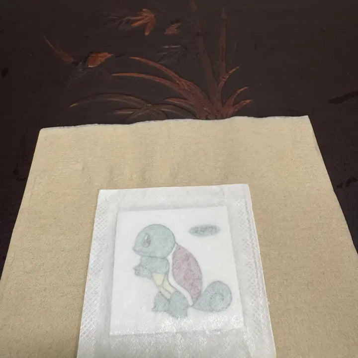 [BUNJANG] Pokemon Vintage Unsealed Sticker Squirtle Side Profile / 포켓몬 구버전 미개봉 띠부씰 옆꼬부기