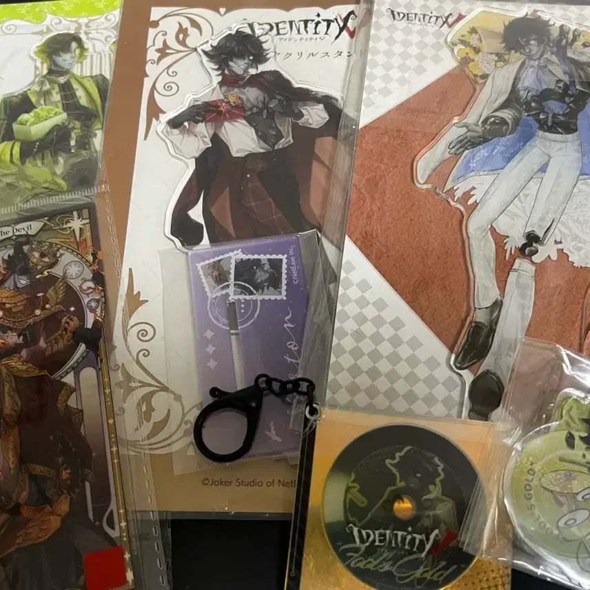 [BUNJANG] Identity V Gravekeeper Pyrite Investigator Bundle Set / 제5인격 감사원 파이라이트 감탐 굿즈 일괄