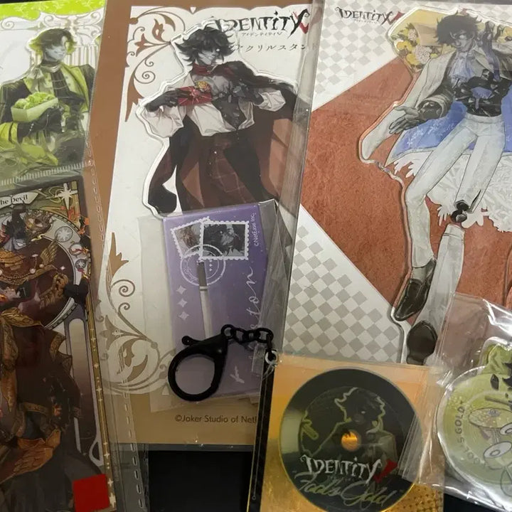 [BUNJANG] Identity V Gravekeeper Pyrite Investigator Bundle Set / 제5인격 감사원 파이라이트 감탐 굿즈 일괄
