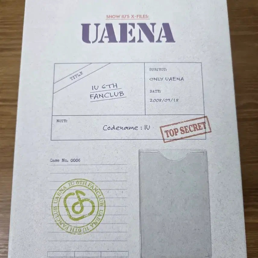 [BUNJANG] IU UAENA 6th Fanclub Kit / 아이유 유애나 6기 팬클럽 키트