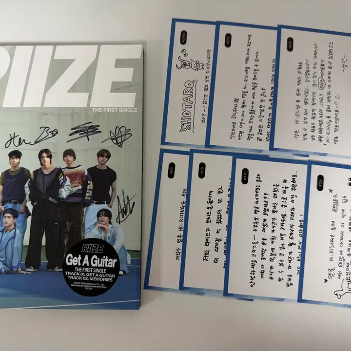 [BUNJANG] RIIZE Signed Album + Message Card Bundle Set / 라이즈 싸인앨범+메시지카드 일괄 양도
