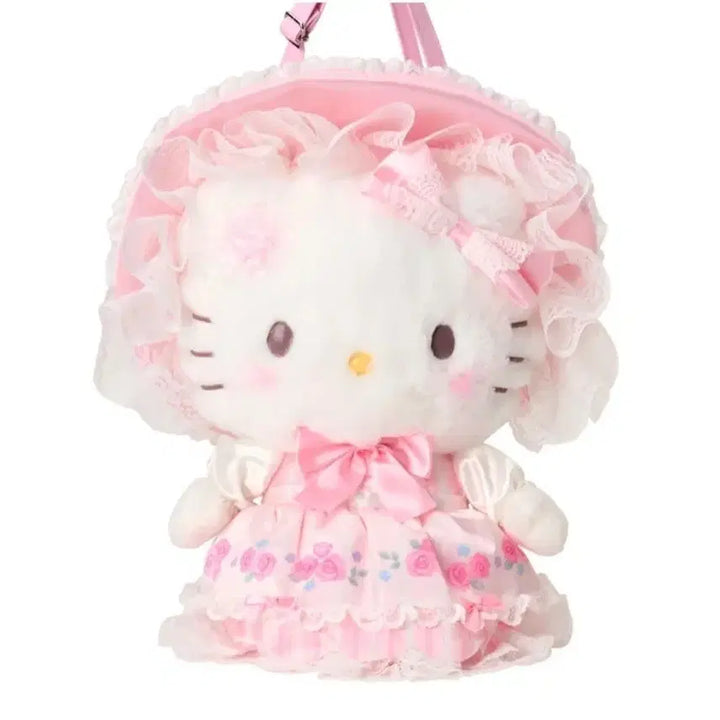 [BUNJANG] Sanrio Merchen Party Series Kitty Plush Shoulder Bag / 산리오 메르헨 파티 시리즈 키티 봉제인형 숄더백