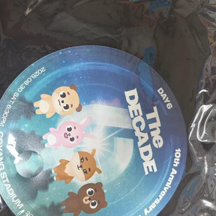 [BUNJANG] Day6 10th Anniversary The DEDECADE Fan Bag / 데이식스 10주년 더데케이드 부채 가방
