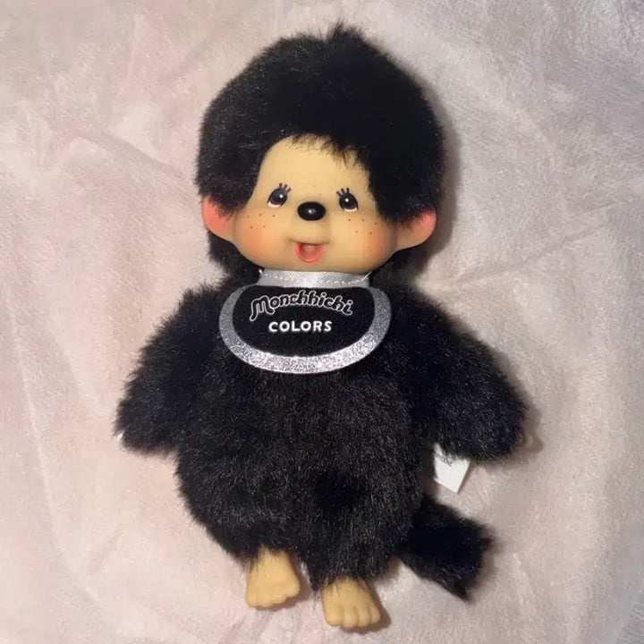 [BUNJANG] Monchhichi Black Plush Toy / 몬치치 블랙