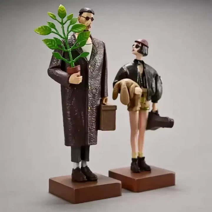 [BUNJANG] Léon &amp; Mathilda Figure Set / 레옹 &amp; 마틸다 피규어 세트 (상태 좋음)