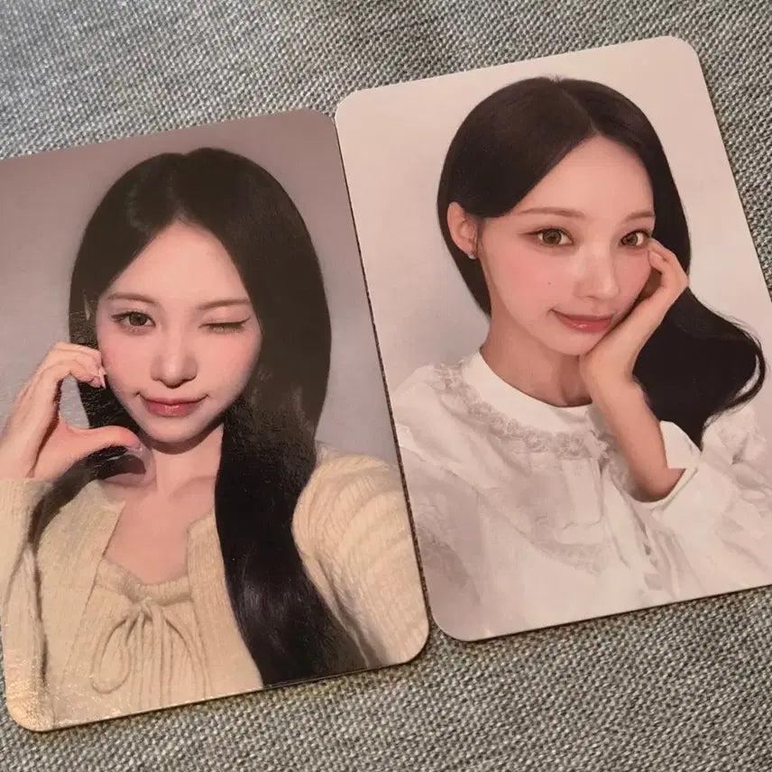 [BUNJANG] Rirene Live &amp; Wonny Hollys Photocard Set / 리센느 리브&amp;원이 할리스 포카