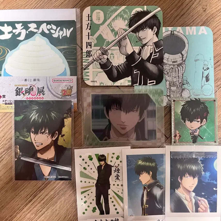 [BUNJANG] Gintama Hijikata Toshiro Paper Goods Bundle Set / 일괄) 은혼 히지카타 지류 굿즈