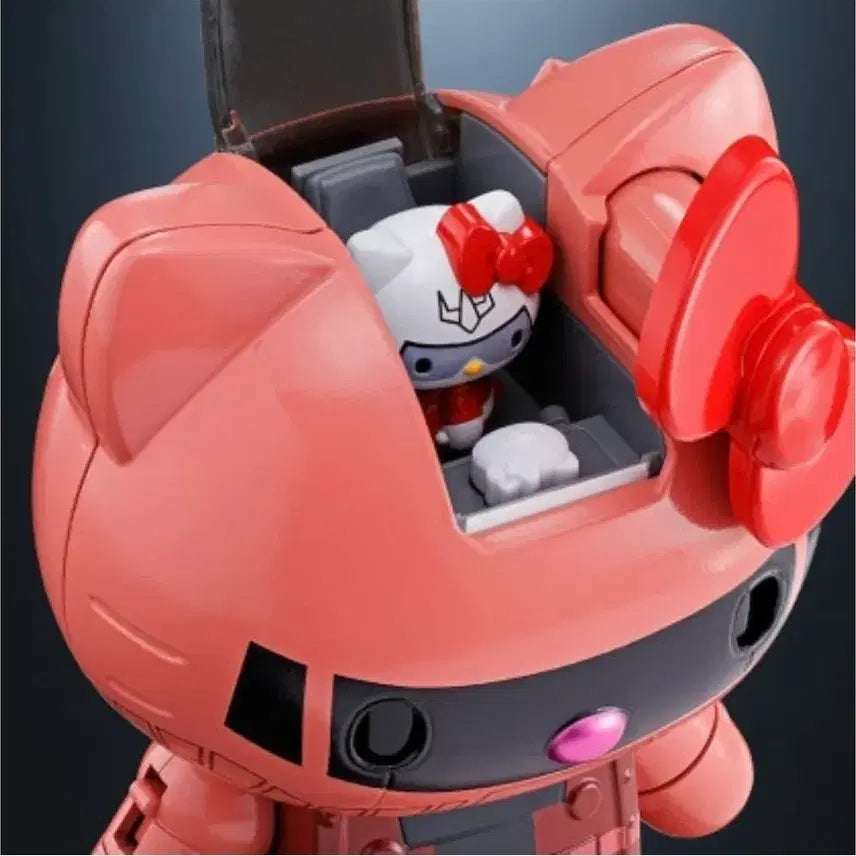 [BUNJANG] Chogokin Hello Kitty Gundam Collaboration Set / 새상품) 초합금 헬로키티 건담 사야자쿠2 + 시마시마 일괄판매