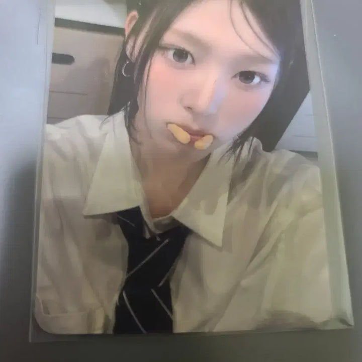 [BUNJANG] Lisence Shrimp Cracker Mina Minami Photocard / 리센느 새우깡 포카 플러스챗 미공포 미나미 미개봉