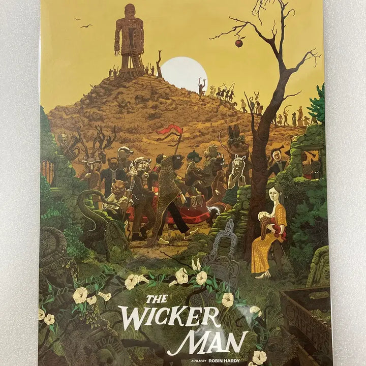 [BUNJANG] The Wicker Man Final Cut Illustrated Poster / 위커맨 파이널 컷 일러스트 포스터