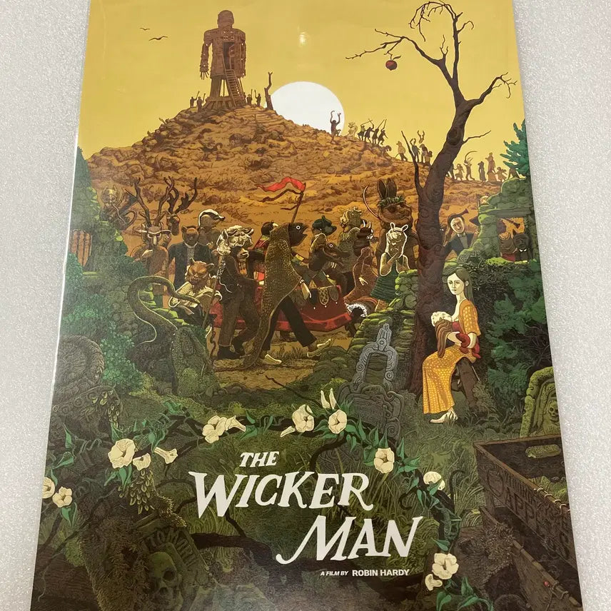 [BUNJANG] The Wicker Man Final Cut Illustrated Poster / 위커맨 파이널 컷 일러스트 포스터