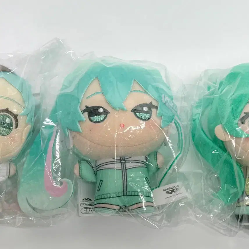 [BUNJANG] Hatsune Miku Collection Vol. 1 Chibi Plush Bundle Set (3 Types, Sealed) / 미개봉) 하츠네 미쿠 HATSUNE MIKU COLLECTION vol1 치비구루미 3종 일괄