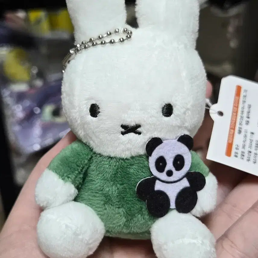 [BUNJANG] Miffy x Panda x Doraemon Muffin Plush Toy Keychain Bundle / 미피판다 도라에몽머핀 키링 인형 일괄