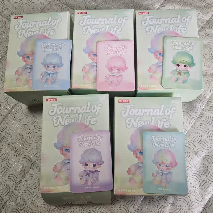 [BUNJANG] Pop Mart Dimoo New Journey Diary Full Set (Excluding Beige) / 팝마트 디무 새로운 시작의 일기 5종세트 판매합니다.