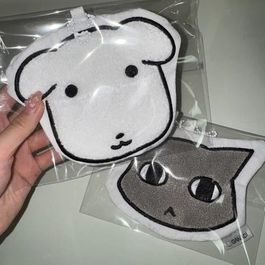 [BUNJANG] Ganadi Goniani Pouch Set / 가나디 고냐니 파우치 두개 세트