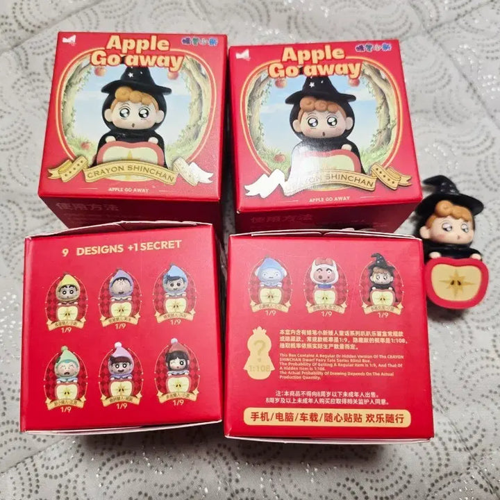[BUNJANG] Crayon Shin-chan Apple Goreway Hyper Figure Set (4 Types) / 크레용 신짱 애플 고어웨이 히퍼 4종 판.