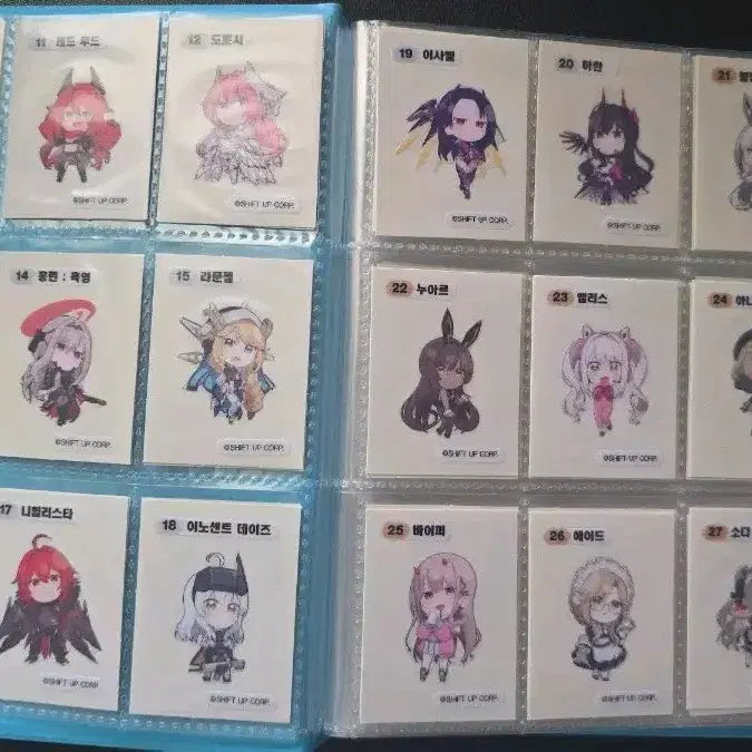 [BUNJANG] NIKKE 70 Types Sticker Bundle Set / 니케 띠부씰 판매