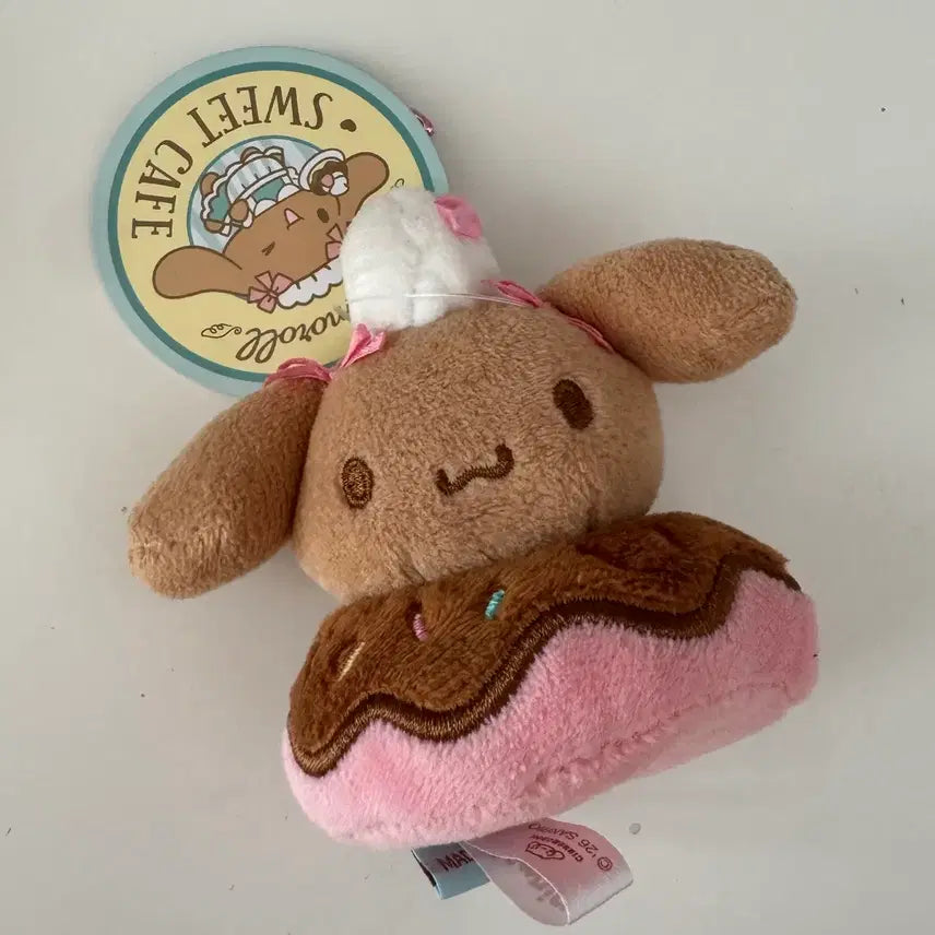 [BUNJANG] Sanrio Cinnamoroll Sweet Cafe Donut Doll Keychain / 산리오 시나모롤 스위트 카페 모카 도넛 도너츠 인형 키링
