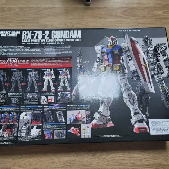 [BUNJANG] Bandai PG Unleashed First Gundam Model Kit / pg 언리쉬드 퍼스트건담
