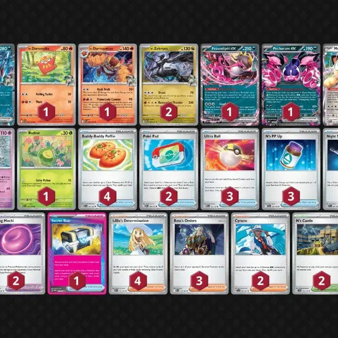 [BUNJANG] Pokemon Card Zoroark Deck / 포켓몬카드 N의 조로아크 완덱