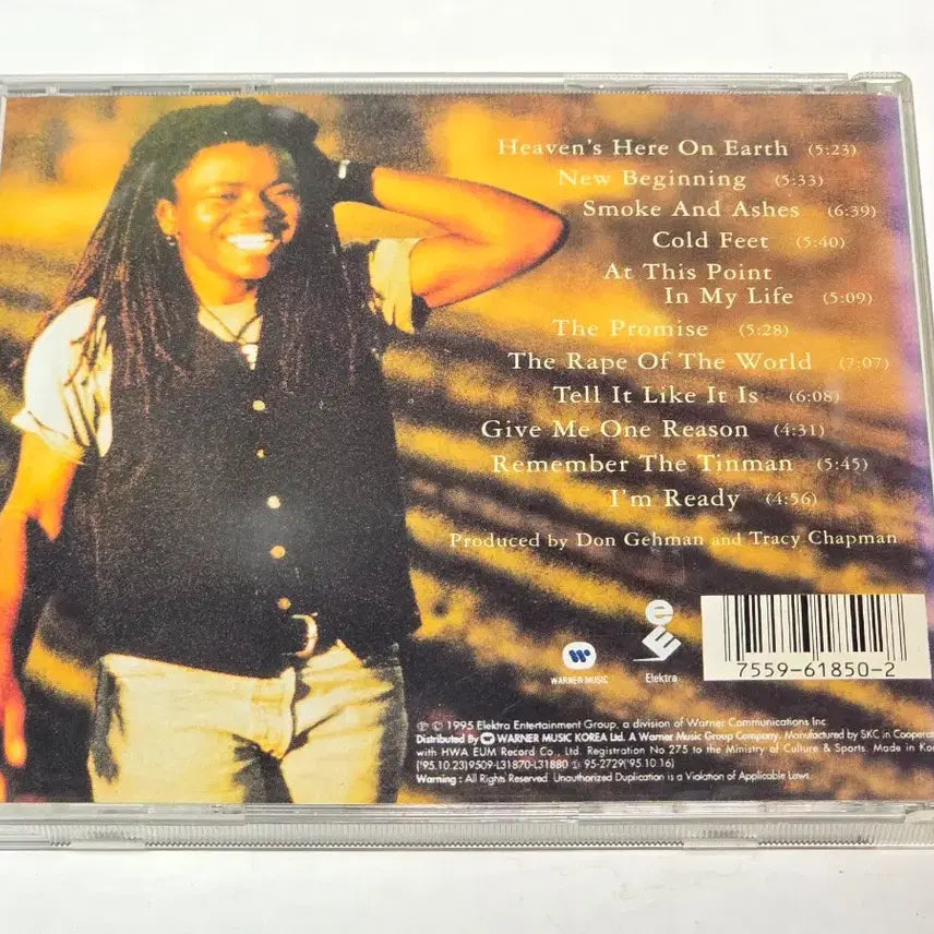 [BUNJANG] Tracy Chapman New Beginning CD / 트레이시 채프먼 Tracy Chapman - New Beginning CD