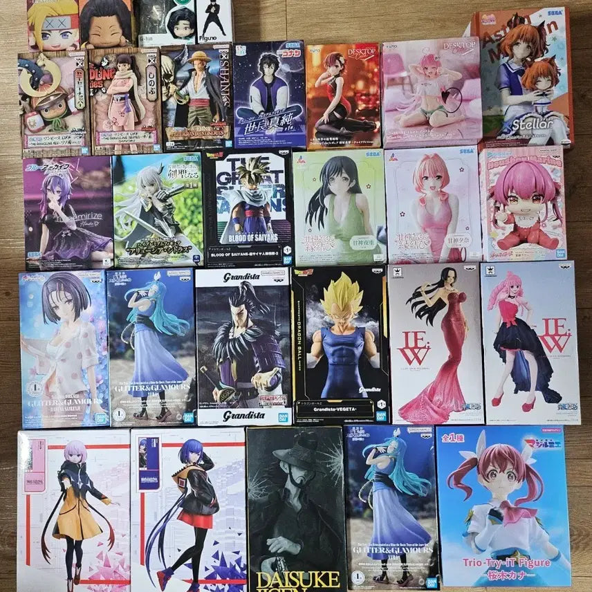 [BUNJANG] Assorted Anime Figures Bundle Set / 다양한 애니메이션 피규어 일괄 판매