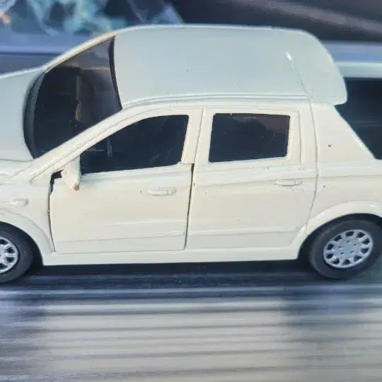 [BUNJANG] Chang Myung Actyon Sports Minicar White / 창명 엑티언스포츠 미니카 흰색