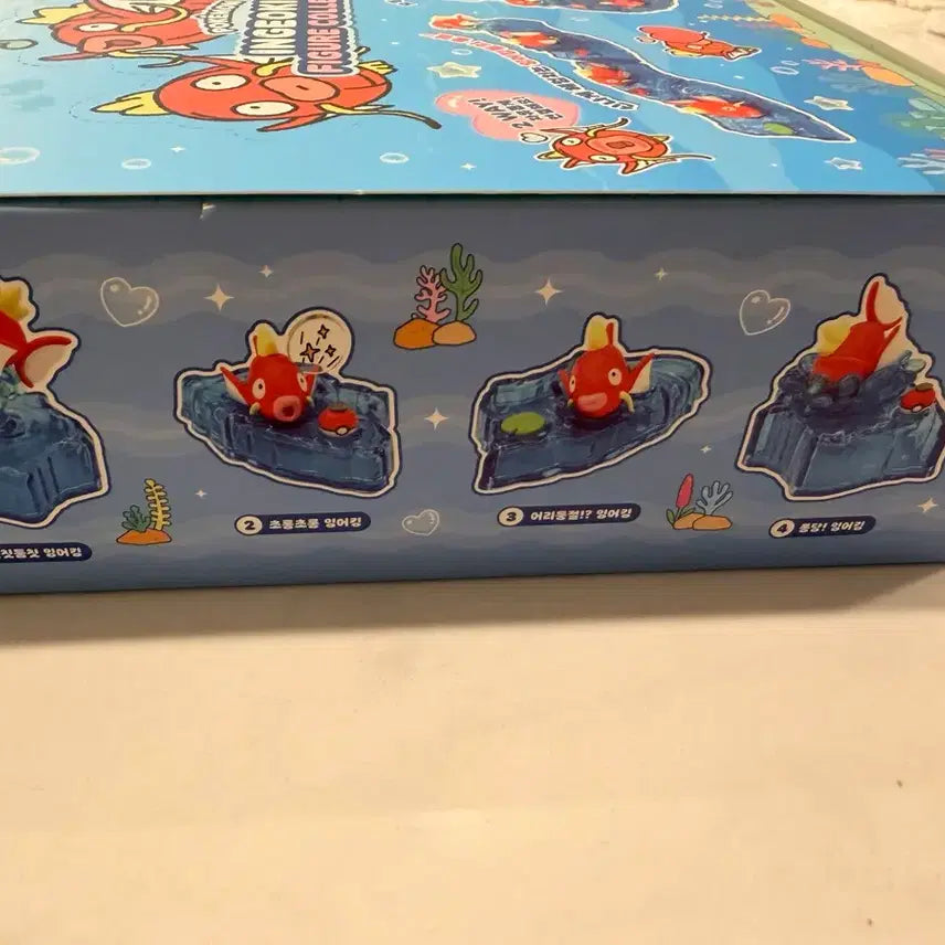 [BUNJANG] Pokemon Magikarp Figure Collection Box (Sealed) / 포켓몬 잉어킹 피규어 컬렉션박스(미개봉)