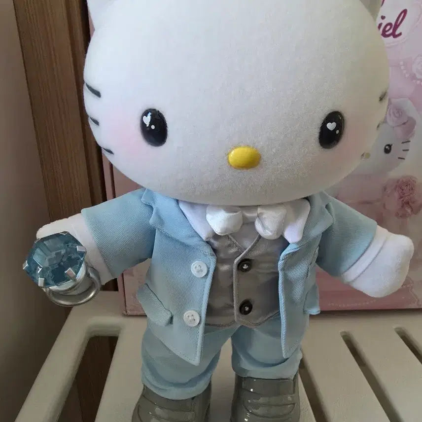 [BUNJANG] Top Toy Hello Kitty &amp; Dear Daniel Wedding Doll Set / 탑토이 헬로키티 디어 대니얼 웨딩 인형 세트