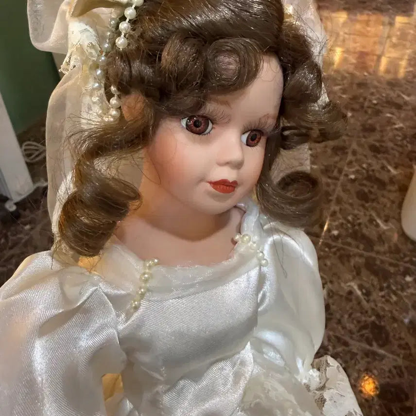[BUNJANG] Vintage Antique Porcelain Doll / 빈티지 엔틱 포슬린돌