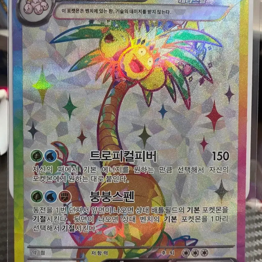 [BUNJANG] Alolan Exeggutor EX SR 081/064 Pokemon Card / 알로라 나시EX SR 081/064 포켓몬카드