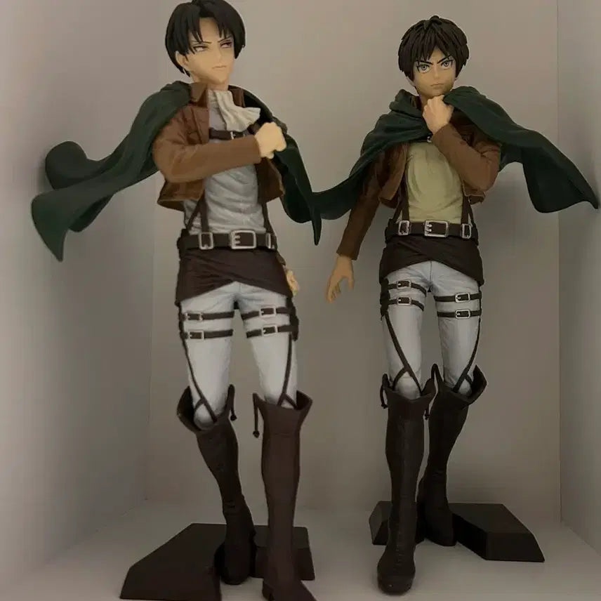 [BUNJANG] Attack on Titan Eren Levi Grandista Figure Bundle Set / 진격의거인 에렌 리바이 그란디스타 피규어 일괄