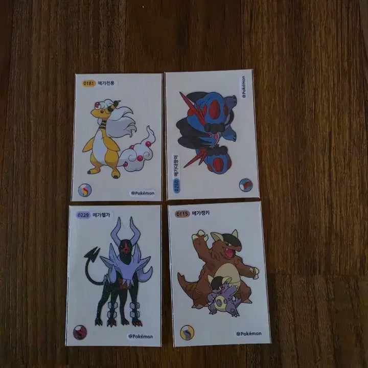 [BUNJANG] Pokemon Sticker Collection 30th Anniversary / 포켓몬 띠부씰 30주년기념  1013종중 신규 로고씰 55종 과 메가띠부씰4종포함 일괄판매합니다(낱장판매x)
