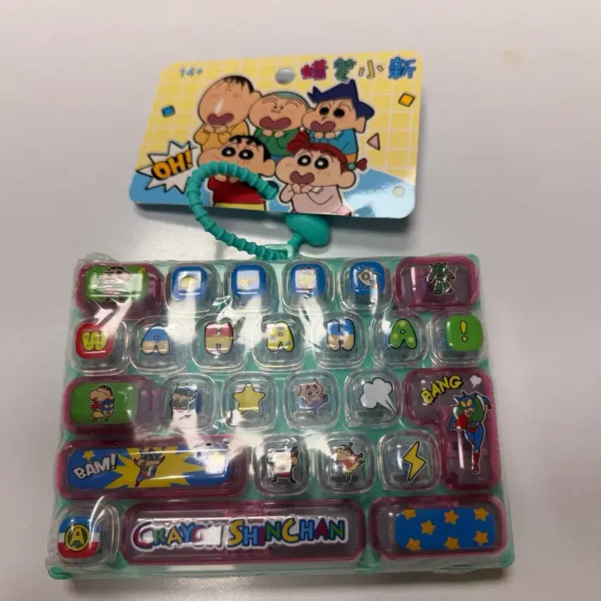 [BUNJANG] Crayon Shin-chan "King Size" Keycap (Unused Genuine) / 짱구는 못말려 대왕 키캡 민트(미사용정품)