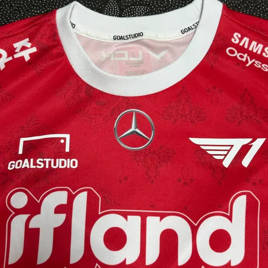 [BUNJANG] T1 2023 Away Zeus Jersey L / 2023 T1 어웨이 제우스 유니폼 레드 L